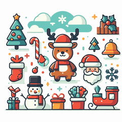 background, christmas, card, illustration, decoration, xmas, design, winter, greeting, white, vector, celebration, holiday, art, banner, happy, merry, tree, abstract, graphic, year, new, invitation, s