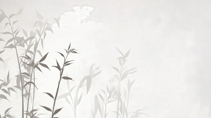 Fototapeta premium Misty Bamboo Forest: A Tranquil Nature Scene