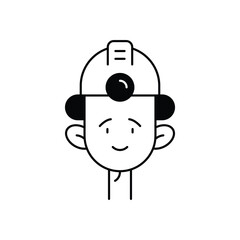 Miner  Vector icon
