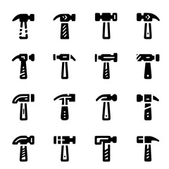 hammers Icon Set