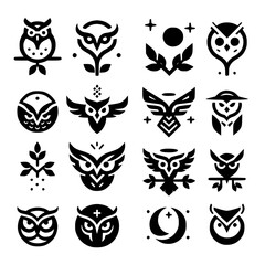 owls Icon Set