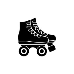 creative details Roller Skates Icon vector illustration