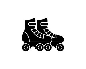 creative details Roller Skates Icon vector illustration