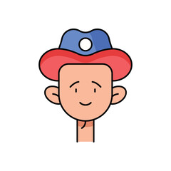Sheriff Vector icon