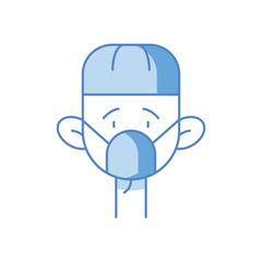 Surgeon  Vector icon