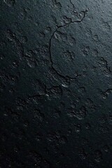 Naklejka premium Black metallic plate, severe abrasion marks visible , rusty, metal plate texture, detail