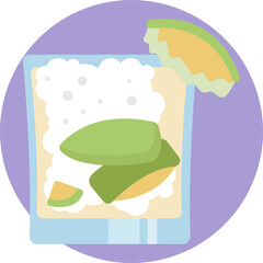 Gin Tonic: A refreshing cocktail with gin, tonic water, and a citrus garnish.