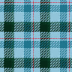 Seamless pastel blue, teal, and dark green plaid pattern.  Perfect for textile design, fashion, or website backgrounds.  This repeating texture evokes a feeling of calm and sophistication.
