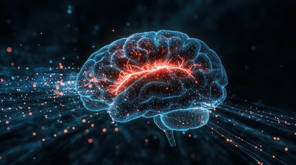 Illuminated Brain: A Digital Representation of Neural Pathways