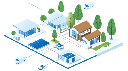 Smart Neighborhood: Sustainable Living in a Connected Community