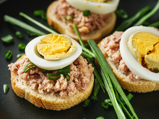 Canned Tuna Toast A Healthy Gourmet Snack