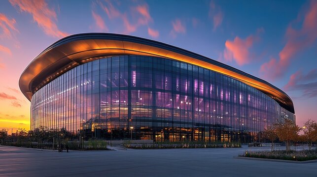 Stadium Design Featuring Sports Arenas, Spectator Seating, and Athletic Event Spaces, Perfect for Sports Infrastructure Projects, Stadium Architecture, and Major Event Planning in Urban Areas