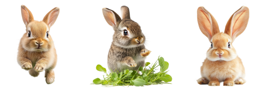 Lighthouses surrounded by rocky shores and ocean waves on transparent background