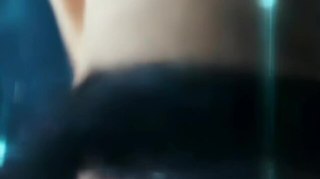 A closeup of an eye enhanced with glowing digital elements, representing the intersection of vision, technology, and data analytics in modern business, highlighting current advancements and trends