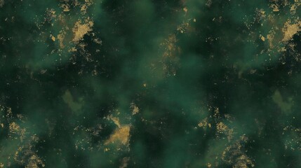 Fototapeta premium Abstract Green and Gold Texture with Fluid Patterns: Modern Artistic Wallpaper and Canvas Design