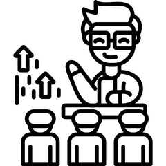 Encourage Icon Vector Element