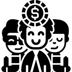 Employee Icon Vector Element