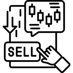 Sell Icon Vector Element