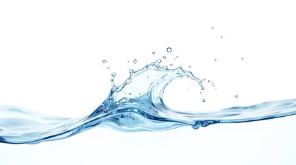 Dynamic Flowing Water Stream with Elegant Curves