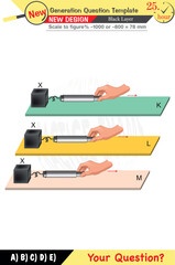 2026, Physics, Physical concepts, High school, middle school, exam question template, numerical lessons, verbal lessons, Next generation problems, for teachers, editable, black layer, eps