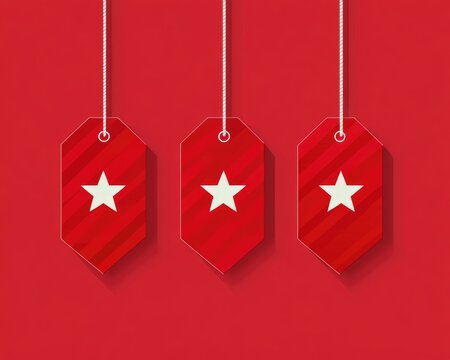 Memorial Day Discount Extravaganza: Unmissable Offers on Apparel with Bold Red Tags - Powered by Adobe