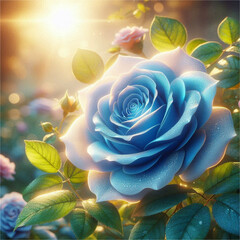 blue rose