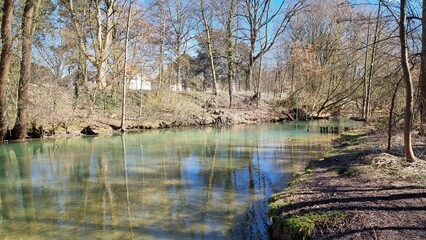 canoe slalom course on the Pader