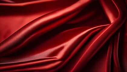 Obraz premium red silk background