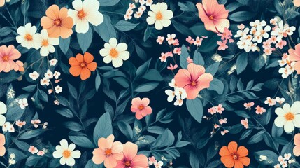 Floral Pattern Background