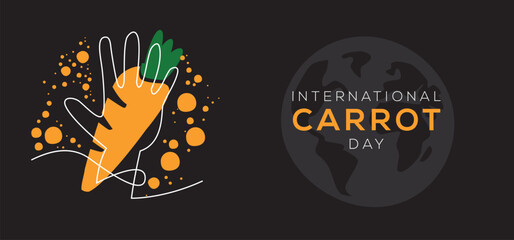 International carrot day, held on 4 April.