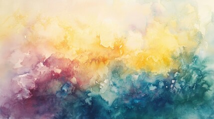 Fototapeta premium Abstract watercolor background