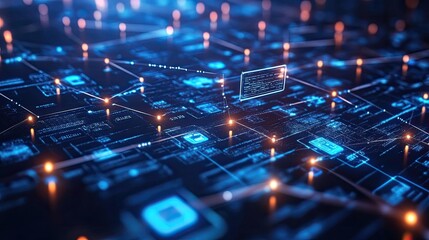 Virtual Roundtable Discussion with Diverse Participants Connected Through Secure Digital Networks, Symbolizing the Global Shift Toward Remote Collaboration and Inclusive Online Communication.