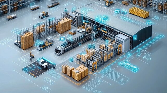 Warehouse Management: Enhance Warehouse Operations with Effective Warehouse Management Systems, Streamlining Inventory, Order Fulfillment, and Warehouse Efficiency.