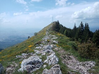Trebevich - a beautiful mountain top, near the Sarajevo in Bosnia and Herzegovina.