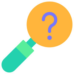 Question mark icon for website, application, printing, document, poster design, etc