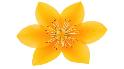 Vibrant Yellow Flower Close-Up