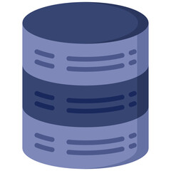 Server icon in Flat Color Style. Simple Vector Design. Simple Vector Flat Icon