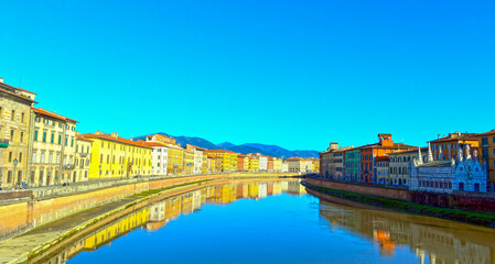 Naklejka premium Pisa, Toskana (Italien)