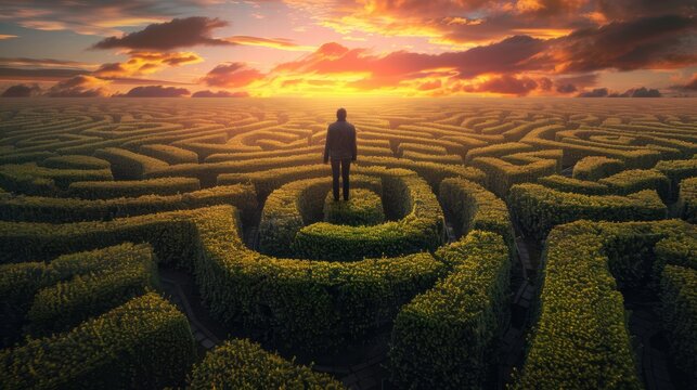 A representation of the path within, self realization, and inner wisdom.