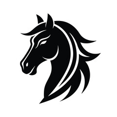 horse head silhouette