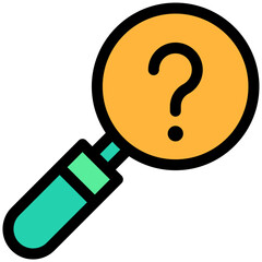 Question mark icon for website, application, printing, document, poster design, etc