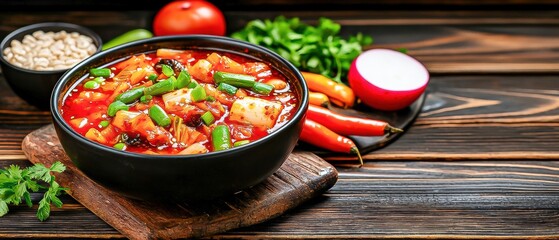 Vegetable Stew Bowl Recipe with Global Cuisine and Spices