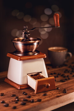Vintage Manual Coffee Grinder