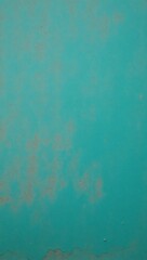 Turquoise-and-blue Moroccan-patterned wall with abstract grungy texture on blue-green teal background