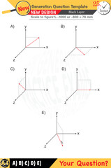 2026, Physics, Physical concepts, High school, middle school, exam question template, numerical lessons, verbal lessons, Next generation problems, for teachers, editable, black layer, eps