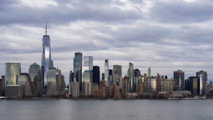 Fototapeta premium New York on a March evening.