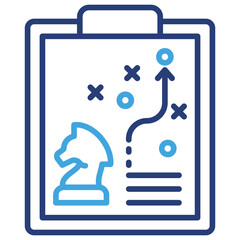 Strategy Dual Tone Icon