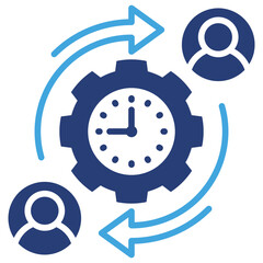 Shift Two Color Icon