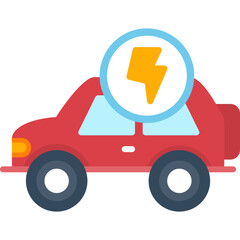 Electric Car Icon