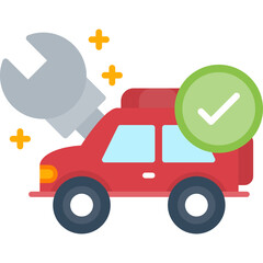 Fototapeta premium Repair Car Icon